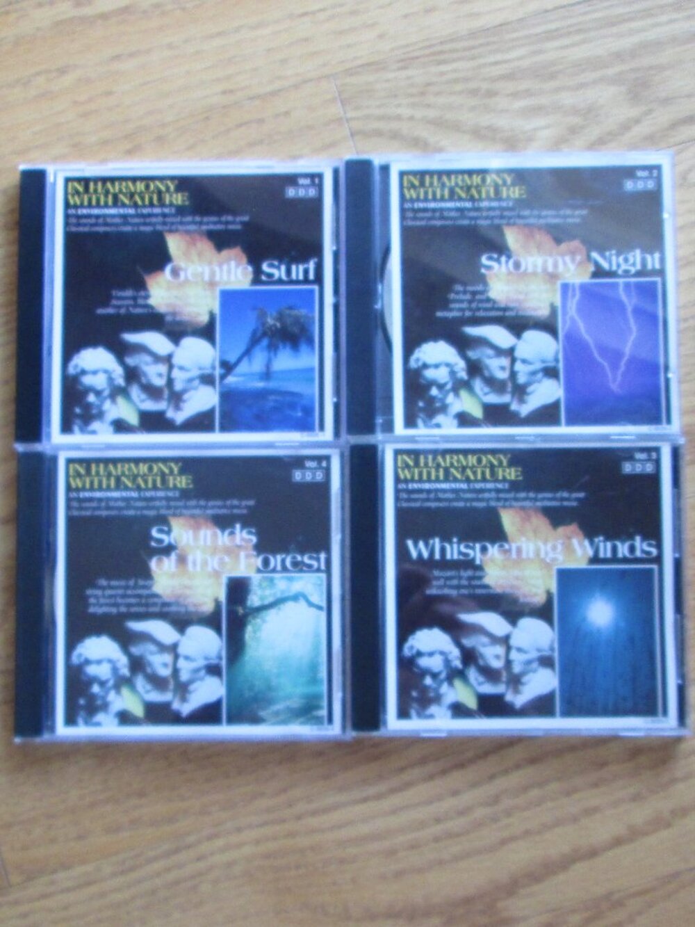 In Harmony with Nature 4 cds - vol 1 - 4